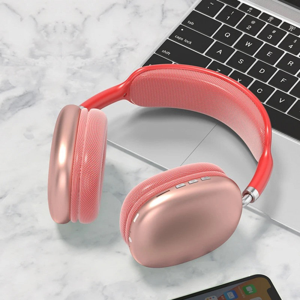 Навушники Bluetooth — P9 — Pink