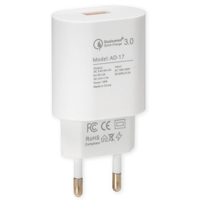 Home Charger | 18W | QC3.1 — Veron AD-17