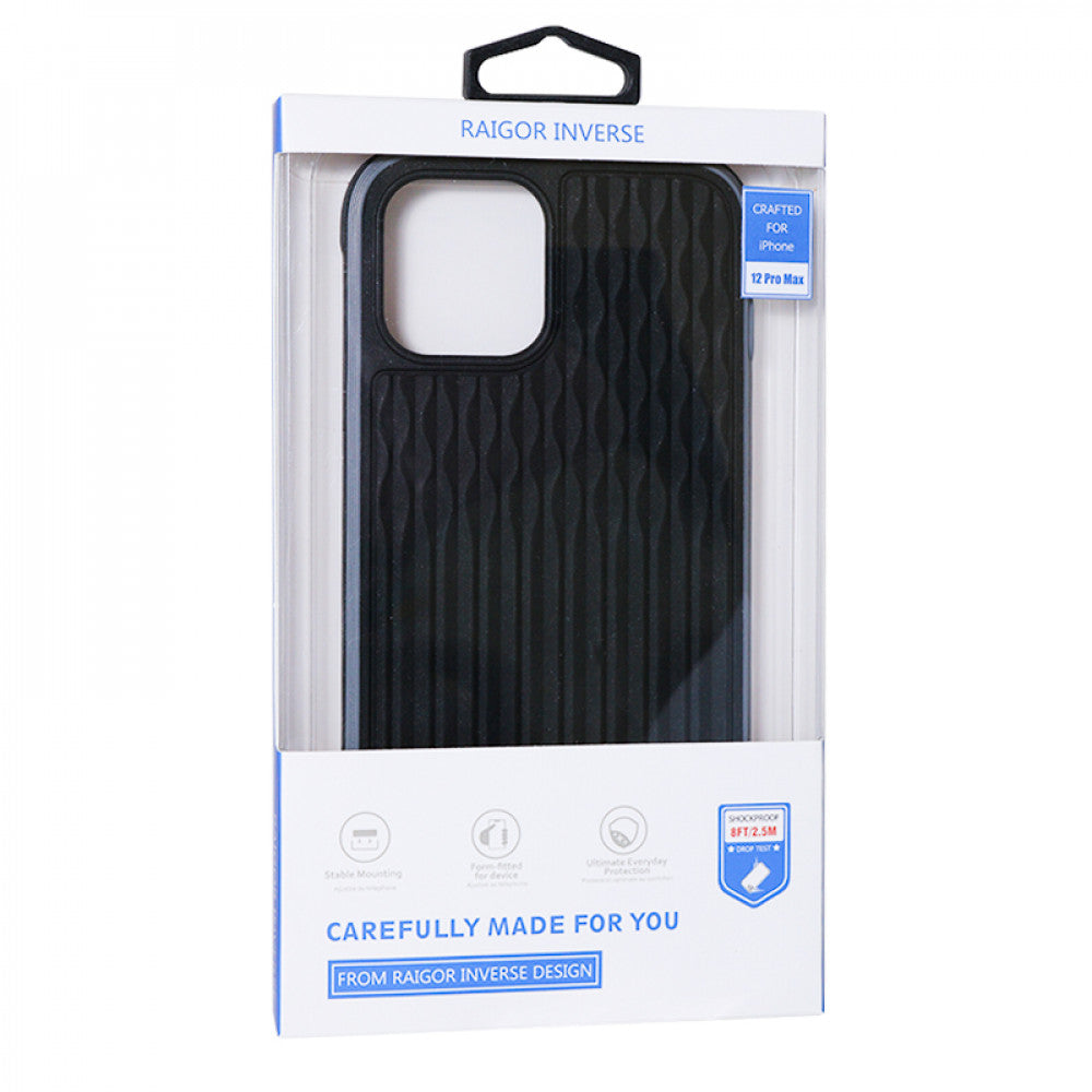 Jeystone Tulip series Case iPhone 12 6.1" ; 12 Pro 6.1"  — Black