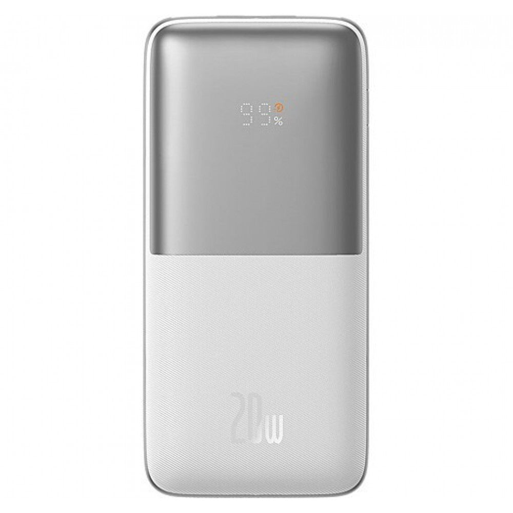 Power Bank 10000 mAh | 20W | Digital Display — Baseus (PPBD04010) — PPBD040102 White