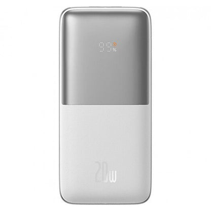 Power Bank 10000 mAh | 20W | Digital Display — Baseus (PPBD04010) — PPBD040102 White