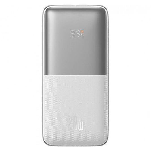 Power Bank 10000 mAh | 20W | Digital Display — Baseus (PPBD04010) — PPBD040102 White