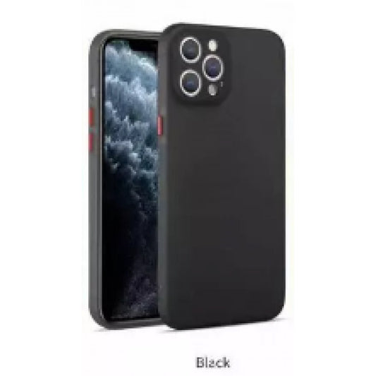 Soft Touch TPU Case — iPhone 12 6.1"  — Black