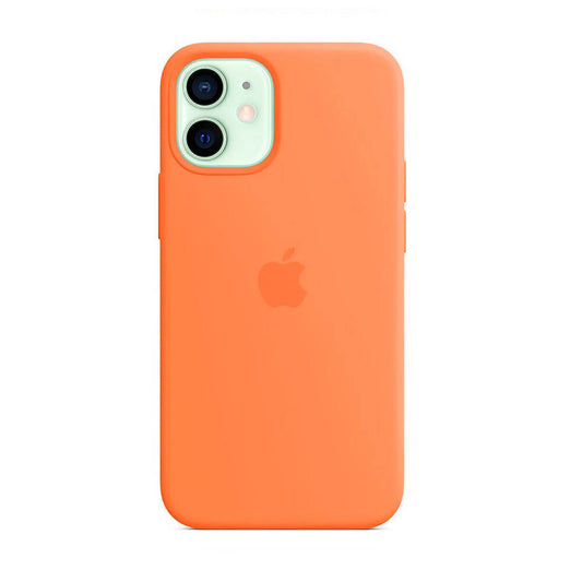 Silicone Case with MagSafe — iPhone 12 Mini 5.4"   — Kumquat