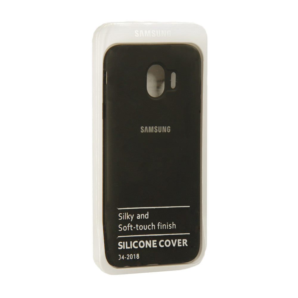 Original Silicone Case — Samsung J4 2018(J400)  — Black