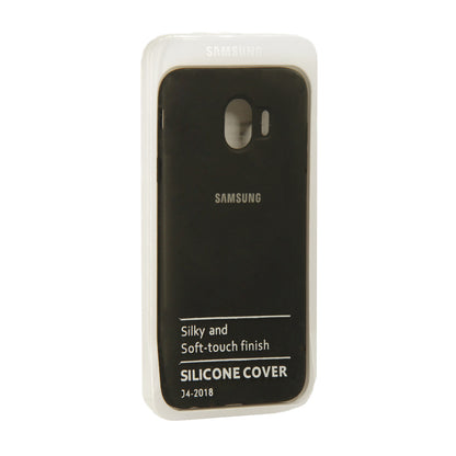 Original Silicone Case — Samsung J4 2018(J400)  — Black