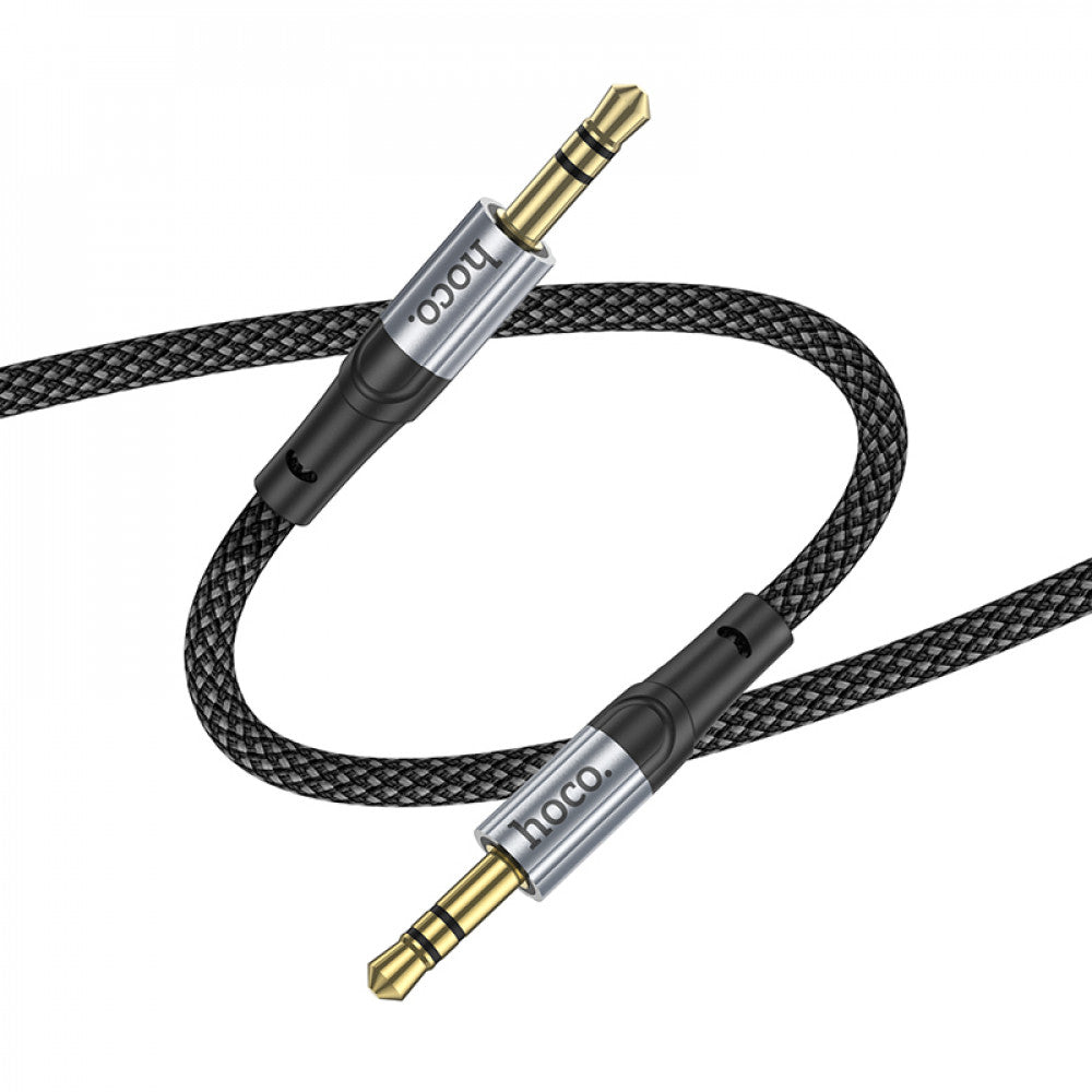 Cable Aux (1m) — Hoco UPA26 — Black