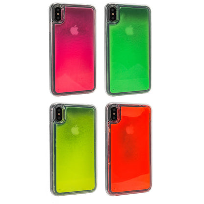 Liquid Glow Night Sand TPU Case — iPhone Xs  — Pink