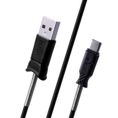 Кабель USB C 2A (1m) — Hoco X24 — Black