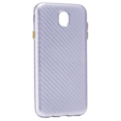 Carbon Case TPU — Samsung J7 2017(J730) — Silver