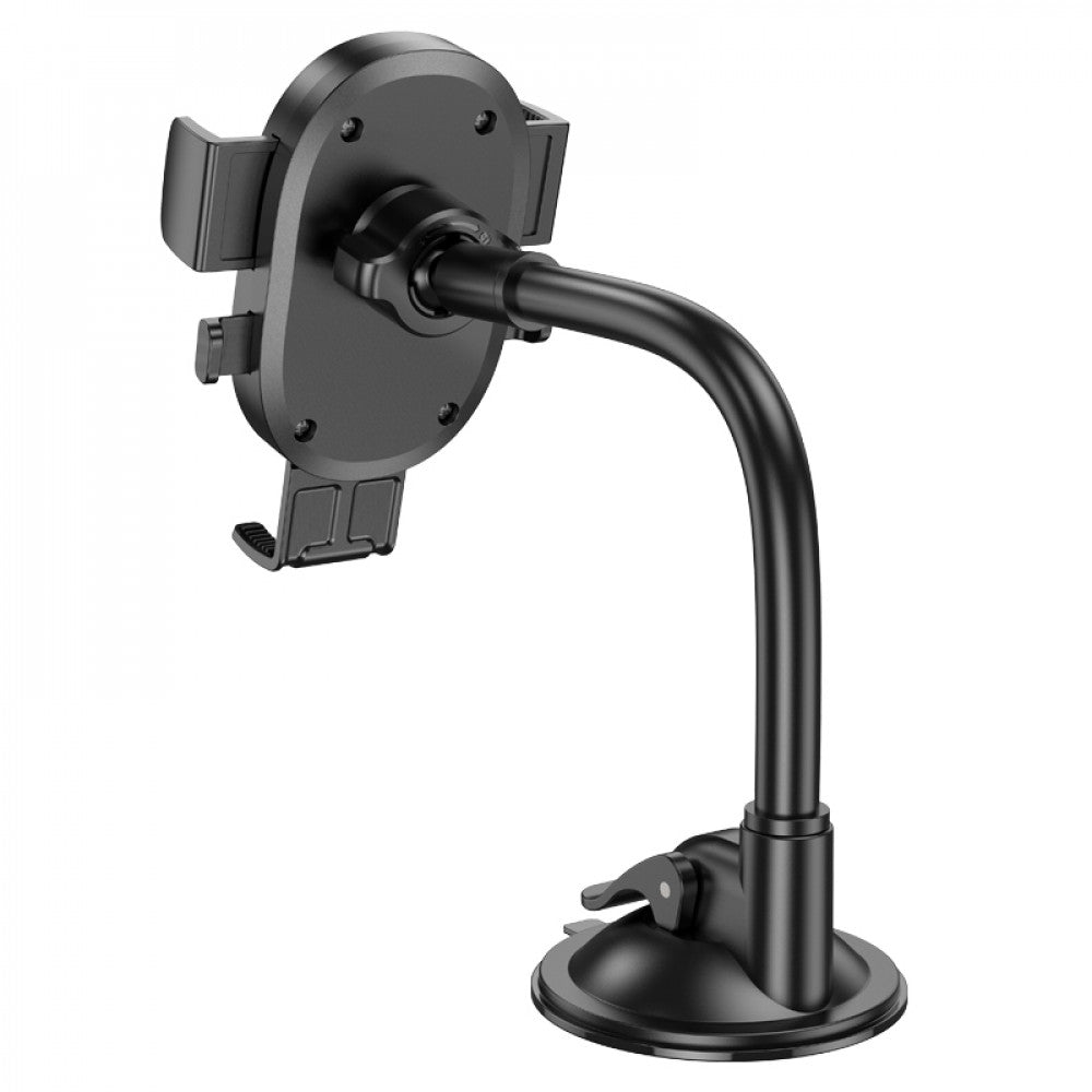 Car Holder — Hoco H20 Mighty one-button (windshield) — Black