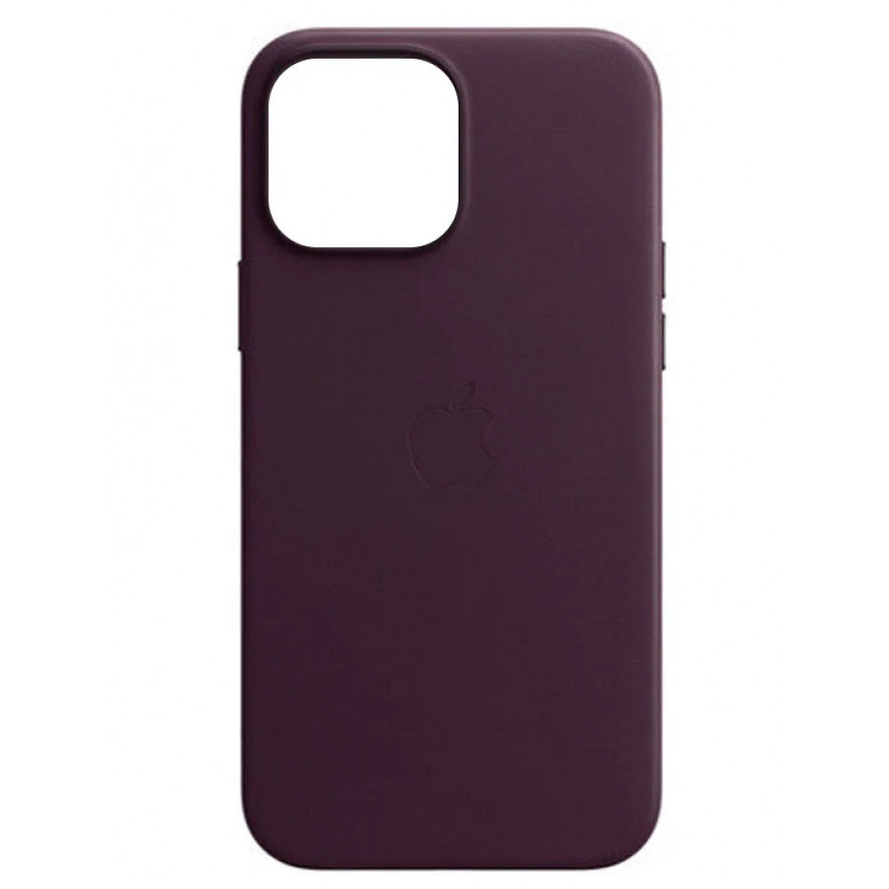 Leather Case with MagSafe — iPhone 13 Pro  — Dark Cherry