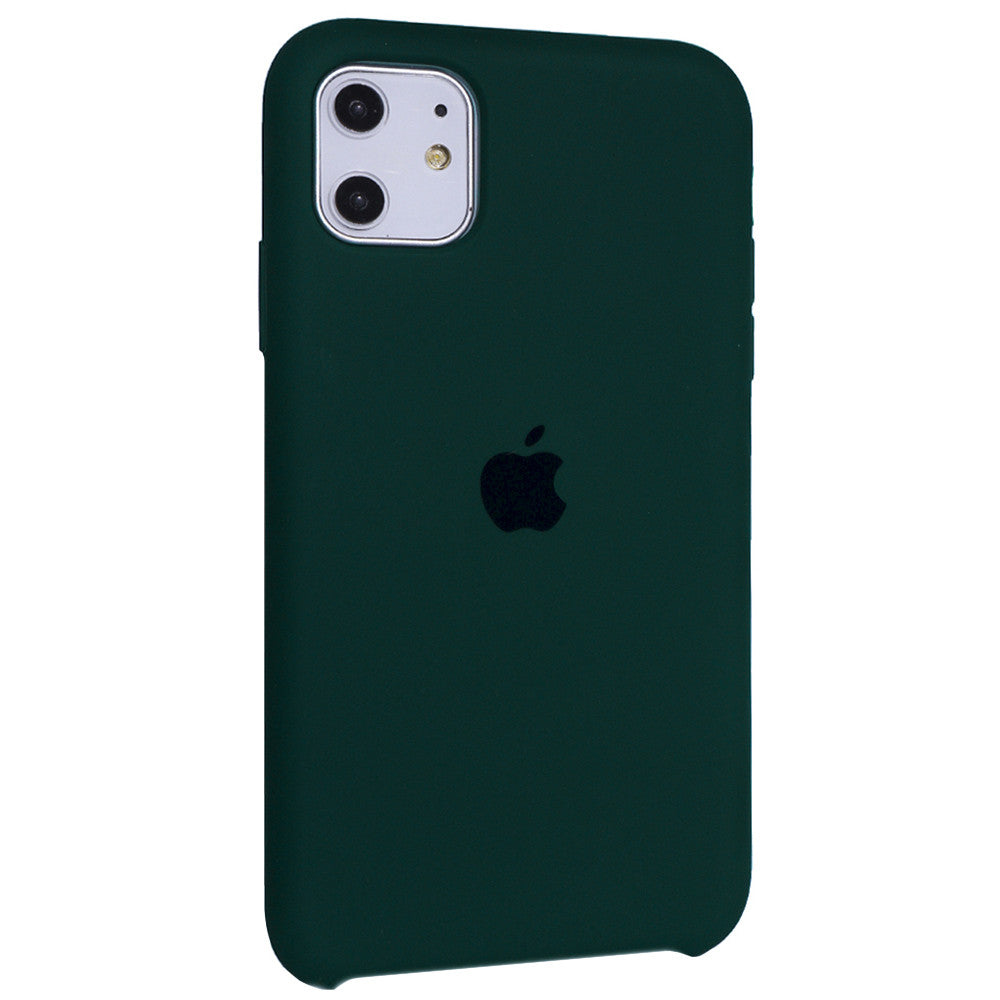 Original Silicone Case HC — iPhone 11 Pro Max — Dark Green (49)