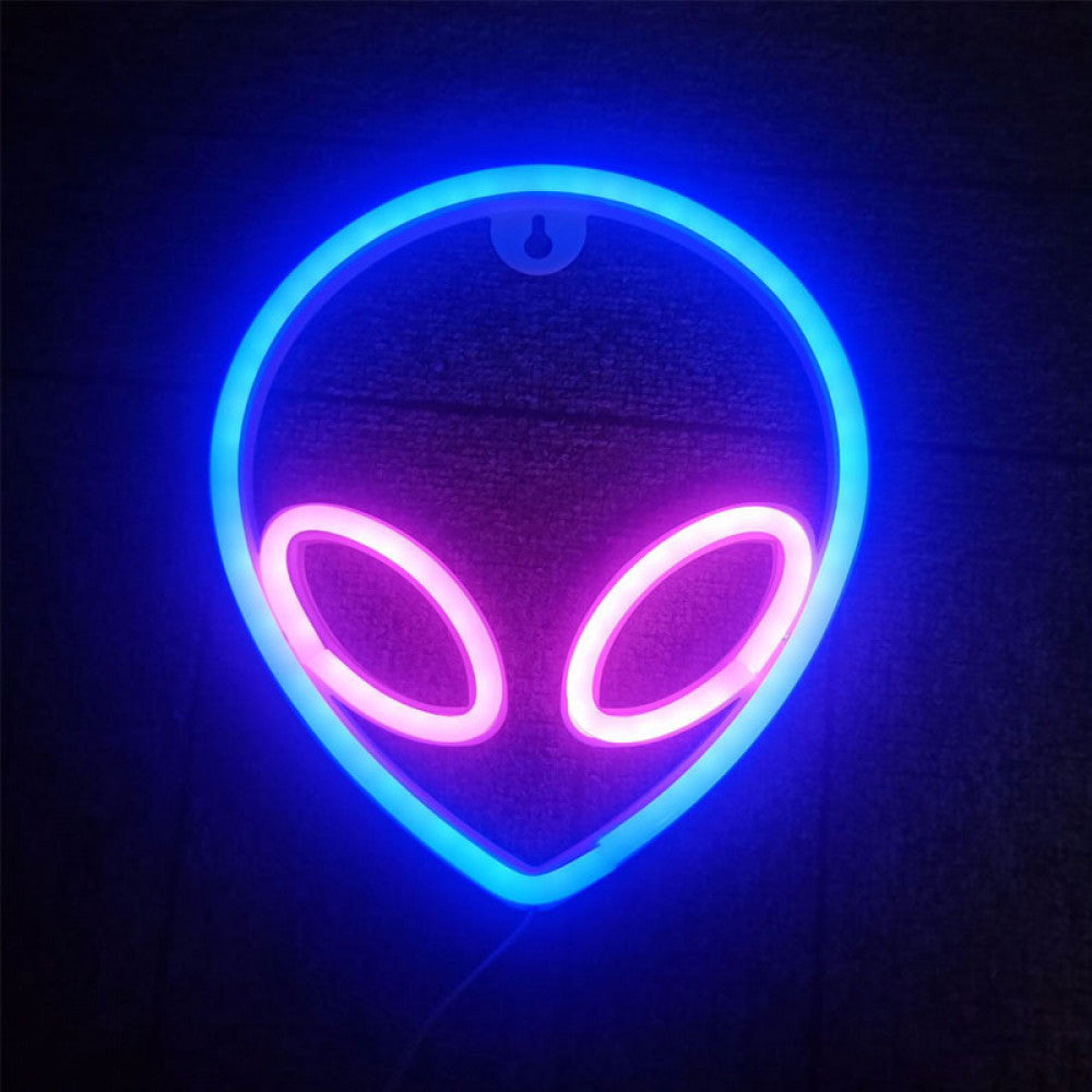 Ночной светильник — Neon Sign — Alien