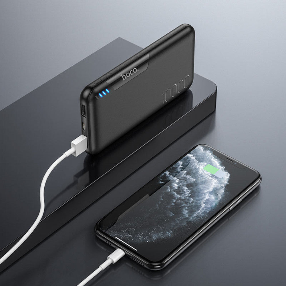 Power Bank 10000 mAh — Hoco J82 — Black