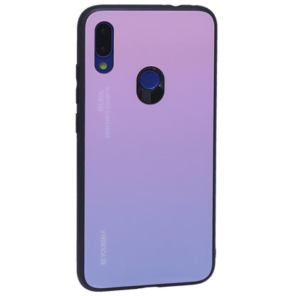 Gradient Glass Case — Xiaomi Redmi Note 7 — Powder