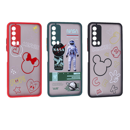 Stickers Series TPU Case — Huawei P Smart 2021 — Black