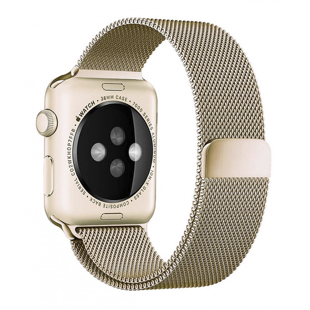 Ремінець Milanese Loop — Apple Watch 38 mm | 40 mm | 41 mm Gold