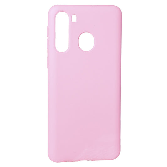 Original Silicone Case — Samsung A21 2019  — Pink (11)