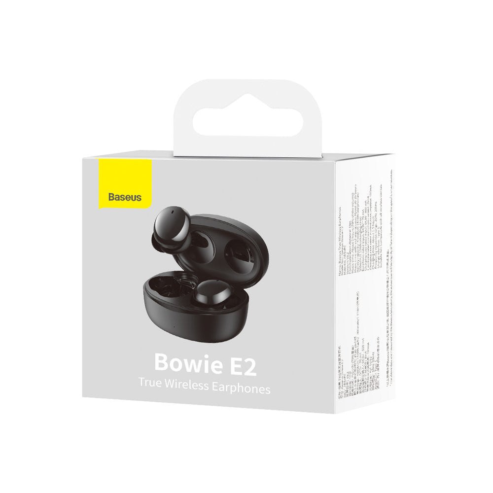 Bluetooth гарнітура TWS — Baseus (NGTW090001) Bowie E2 — NGTW090001 Black