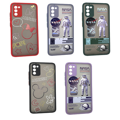 Stickers Series TPU Case — Samsung  A02 ; A02S — Lavender