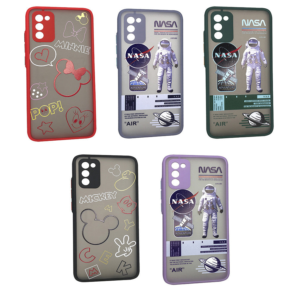 Stickers Series TPU Case — Samsung  A02 ; A02S — Red Heart