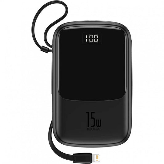 Power Bank 20000 mAh | 15W | Digital Display — Baseus (PPQD-F) — PPQD-F01 Black