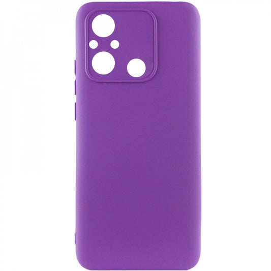 Soft Touch TPU Case — Xiaomi Redmi 12C — Dark Purple