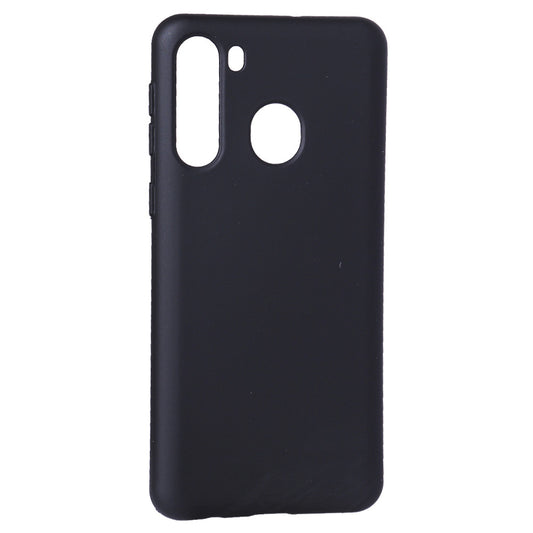 Original Silicone Case — Samsung A21 2019  — Black (1)