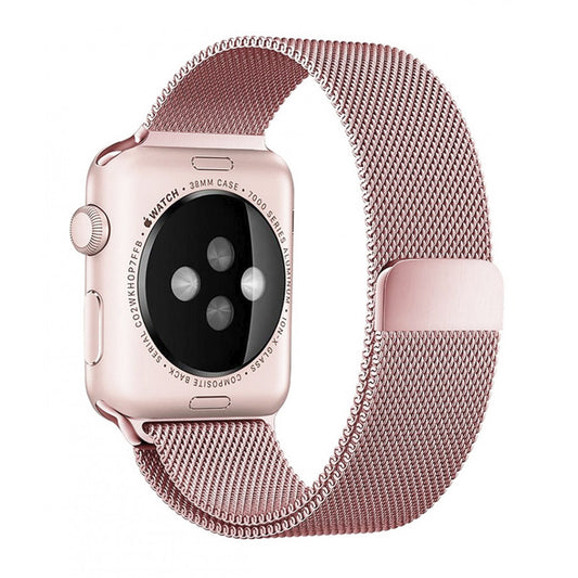 Ремінець Milanese Loop — Apple Watch 42 mm | 44 mm | 45 mm | 49 mm Pink