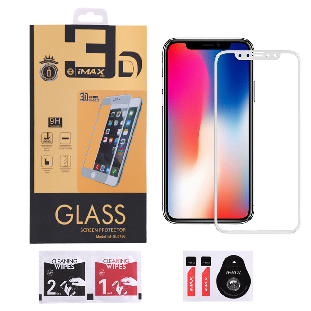 Захисне скло iMax Japanese Material 3D — iPhone X ; XS ; 11 Pro White