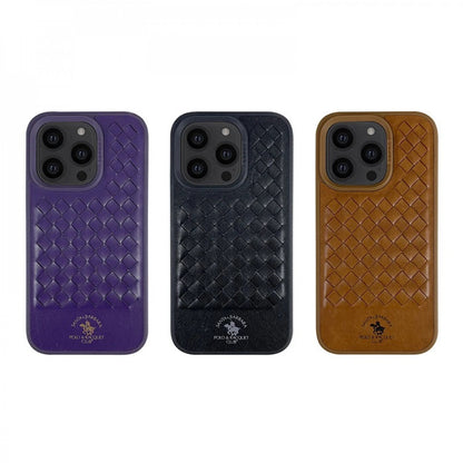 Polo Ravel Leather Case — iPhone 14 Pro Max — Purple