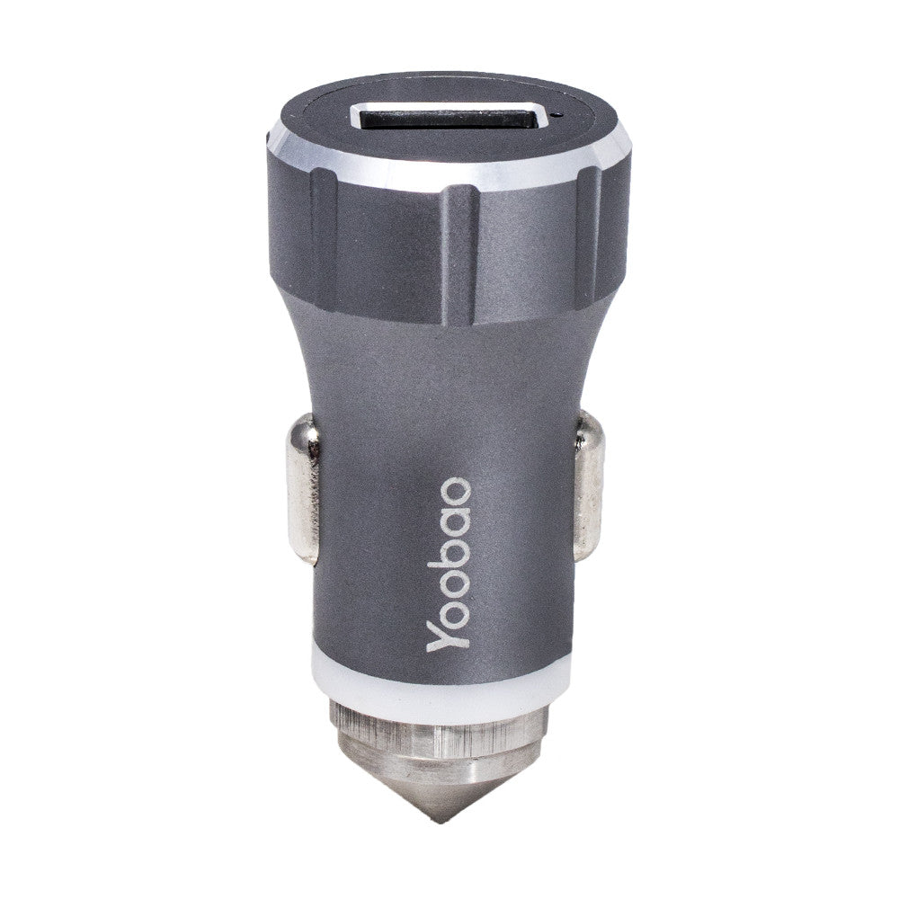 Car Charger | 2.4A | 1U — Yoobao YB207 Silver