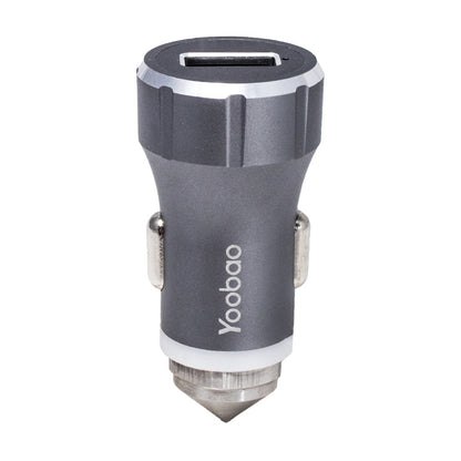 Car Charger | 2.4A | 1U — Yoobao YB207 Silver