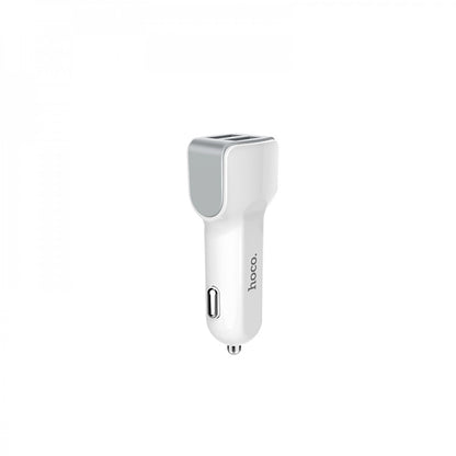 Car Charger | 2.4A | 2U — Hoco Z23 White