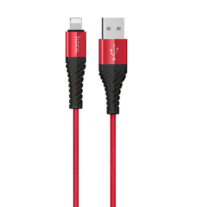 Кабель Lightning 2.4A (1m) — Hoco X38 — Red