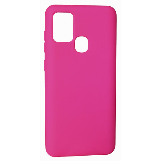 Original Silicone Case — Samsung A21S (A217)  — Hot Pink (13)