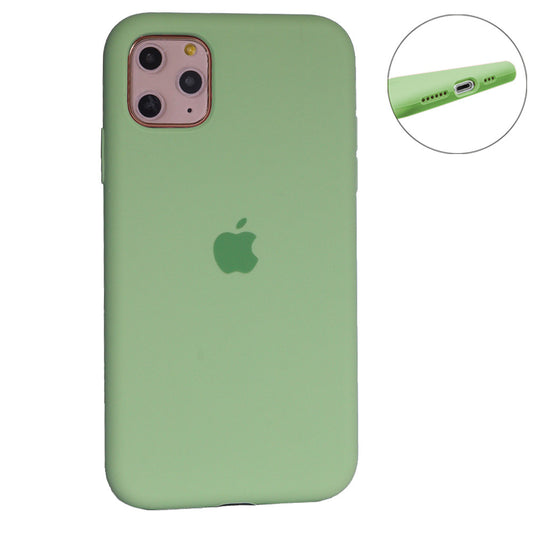 Original Silicone Case Full Size — iPhone 12 Mini 5.4" — Mint (1)