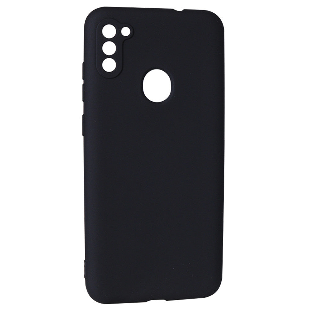 Soft Touch TPU Case — Samsung A11 — Black