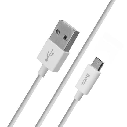 Home Charger | 2.1A | 2U | Micro Cable (1m) — Hoco C62A White