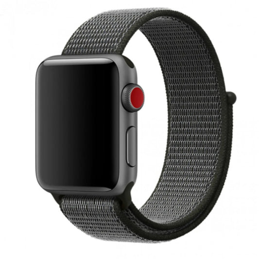 Ремінець Nylon Loop — Apple Watch 42 mm | 44 mm | 45 mm | 49 mm — Dark Gray