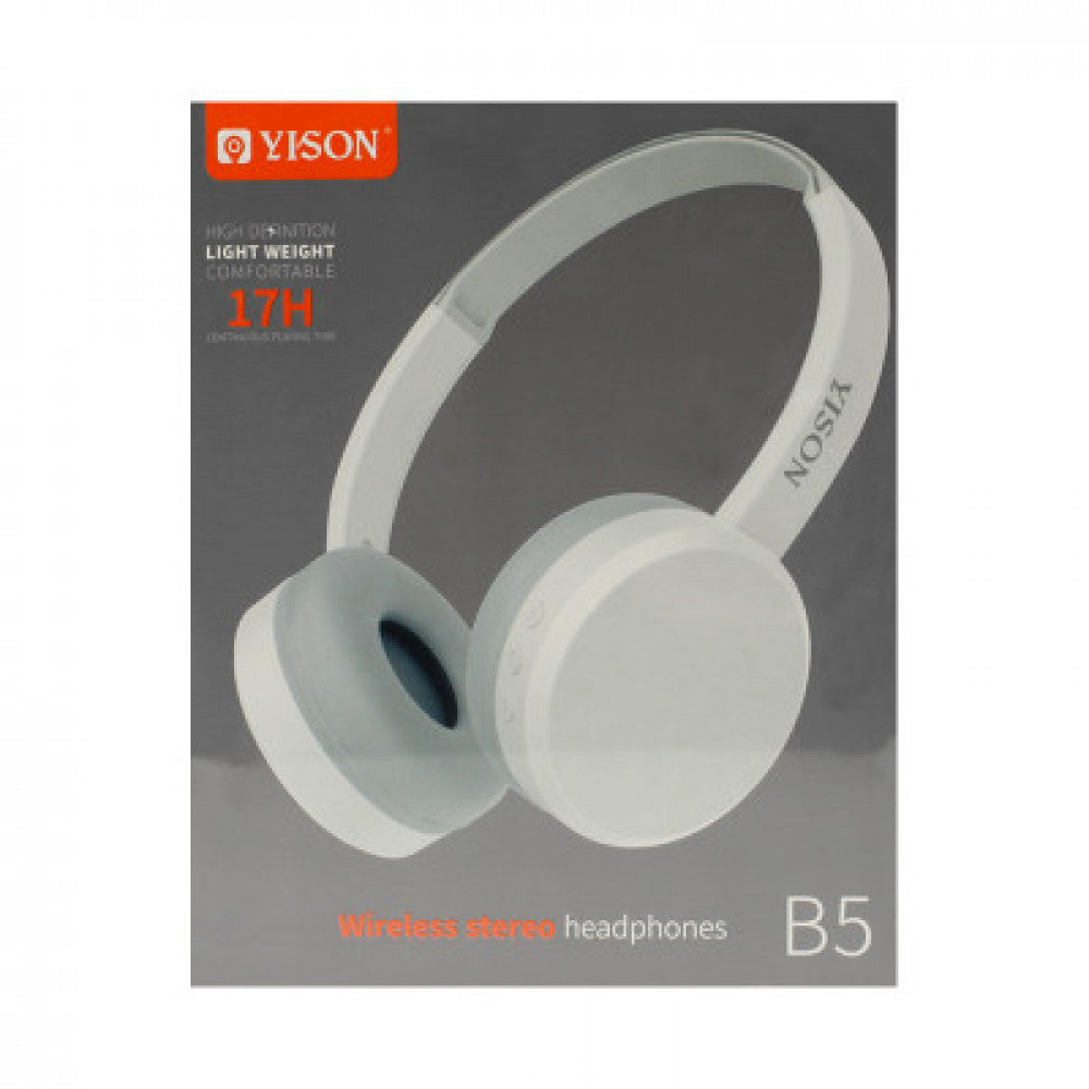 Навушники Bluetooth — Yison B5 — White