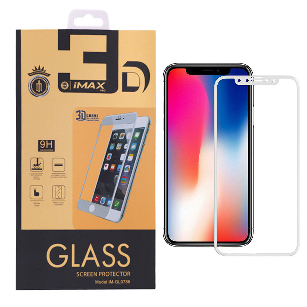 Захисне скло iMax Japanese Material 3D — iPhone X ; XS ; 11 Pro White