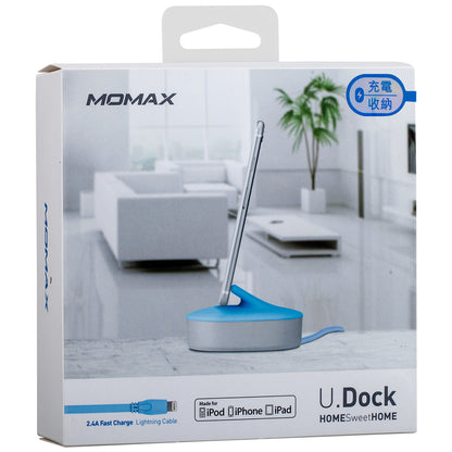 U Dock Sation — Momax (UD1LB) Lightning to USB cable (1m) White