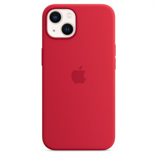 Original Silicone Case Full Size — iPhone 15 Pro Max  — Red (14)