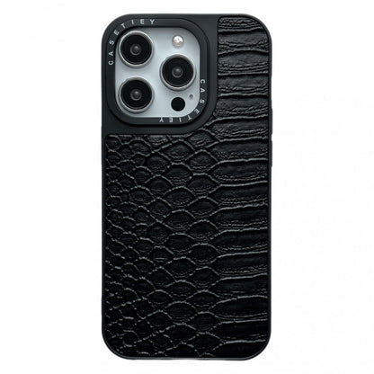 Casetify Crocodile TPU Case — iPhone 14 Pro  — Black