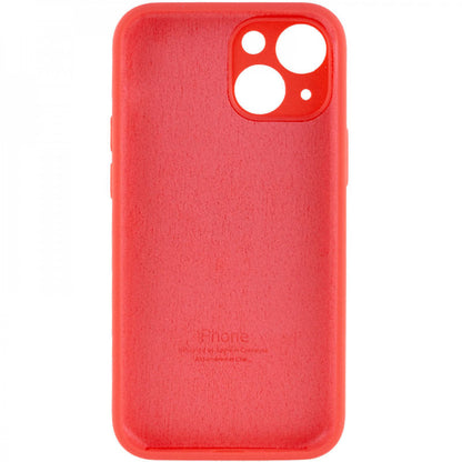 Original Silicone Case with protective camera — iPhone 14  — Neon Pink (47)