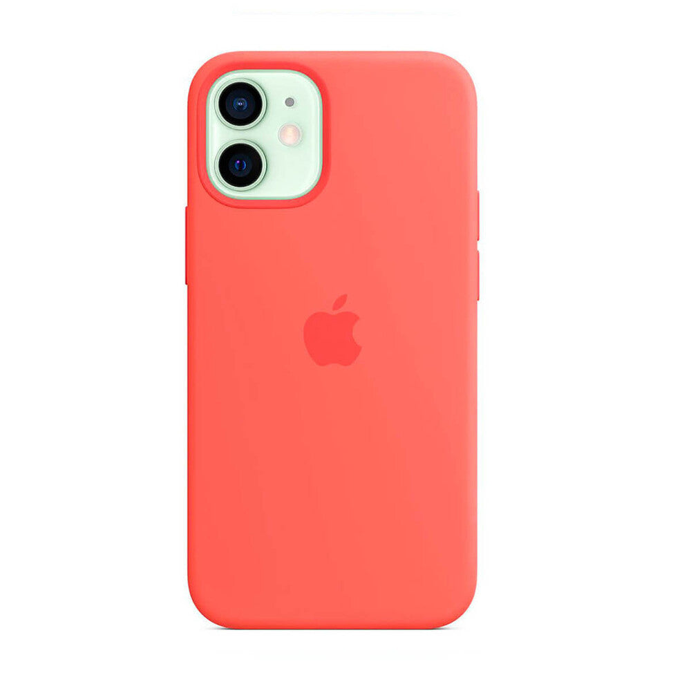 Silicone Case with MagSafe — iPhone 12 Mini 5.4"   — Pink Citrus