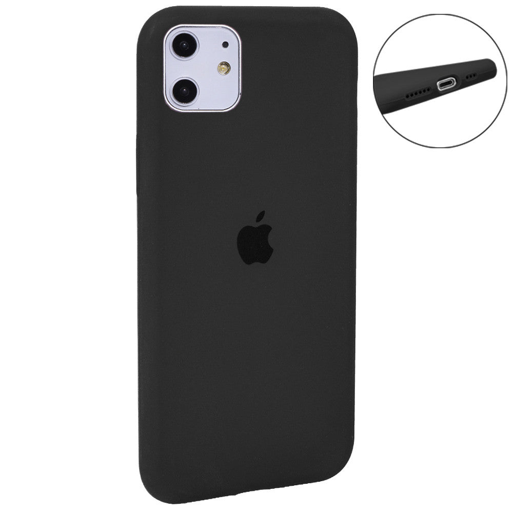 Original Silicone Case Full Size — iPhone 11 — Charcoal Gray (15)