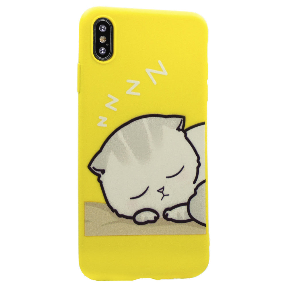 Yellowish TPU Case — iPhone X ; Xs — Design 4